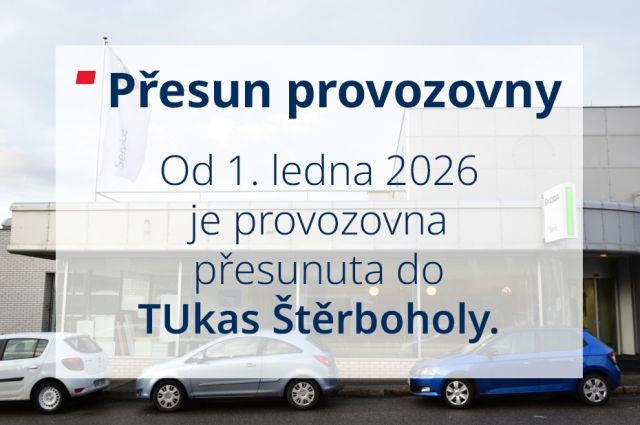 TUkas Modřany Škoda přesun