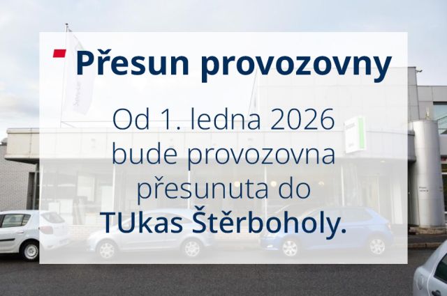 TUkas Modřany Škoda přesun